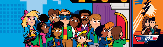 Illustrator Spencer Wilson's illustrations for My Little Golden Book About the 80's