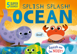 Illustrator Gareth Lucas children's board book Splish Splash Ocean