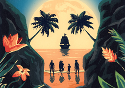 Children's illustrator Harry Milburn, represented by Kids Corner illustration agency