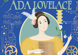 Illustrator Sam Rudd's illustrations from Ada Lovelace children's picture book