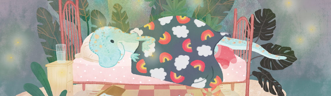 Illustrations from the children's dinosaur picture book, Nighty Night, Dinos, illustrated by Anna Doherty. Illustrations from the children's dinosaur picture book, Nighty Night, Dinos, illustrated by Anna Doherty.