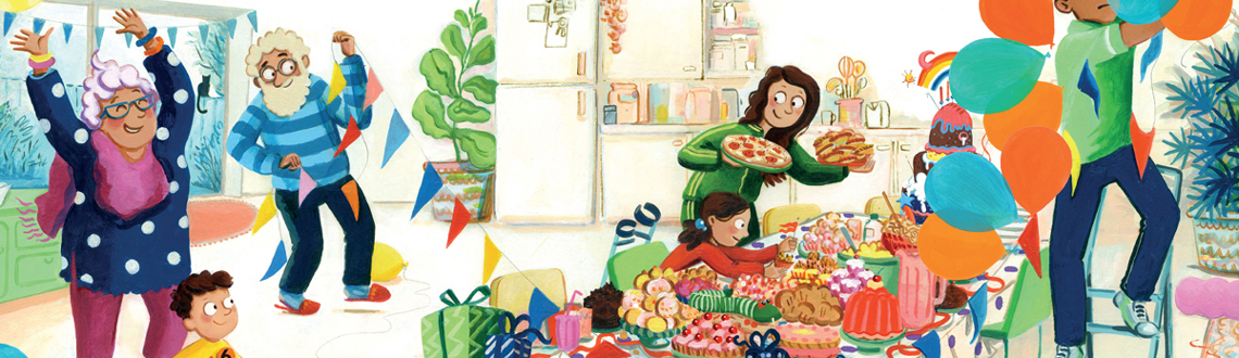 Illustrator Garry Parsons illustrations from The Supersonic Fart children's picture book Illustrator Garry Parsons illustrations from The Supersonic Fart children's picture book