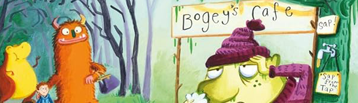 Garry Parsons Puffin News Feature Image Garry Parsons The Dinosaur that Pooped a Monster book illustration