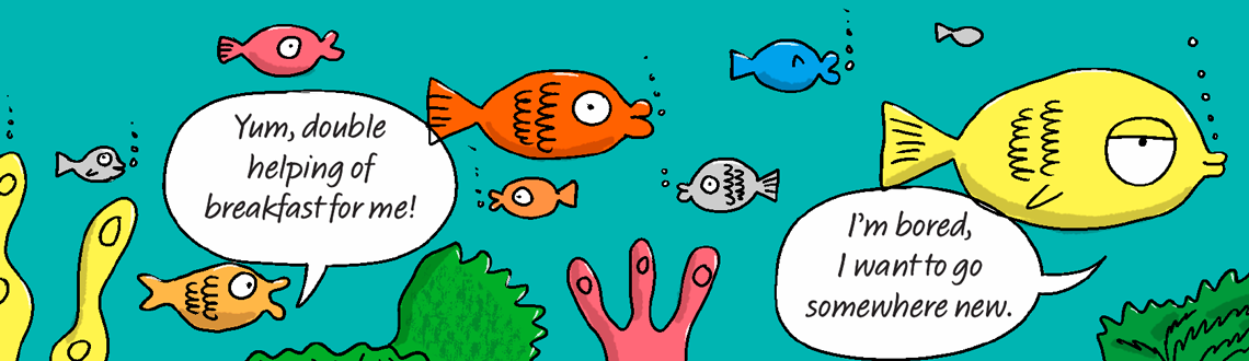 Tim Wesson Wayland News Feature Image Tim Wesson illustrations for Strange Science book.