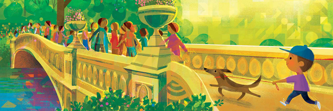 Children's picture book illustrator Gareth Lucas represented by Kids Corner Illustration Agency