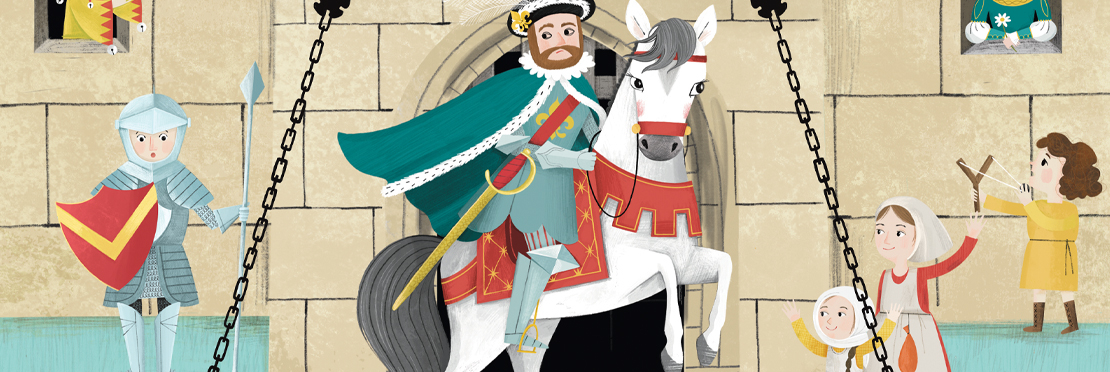 Children's picture book illustrator Sam Rudd represented by Kids Corner Illustration Agency