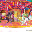 Illustrator Gareth Lucas children's picture book Central Park Adventures Through The Seasons