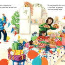 Illustrator Garry Parsons illustrations from The Supersonic Fart children's picture book