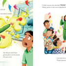 Illustrator Garry Parsons illustrations from The Supersonic Fart children's picture book