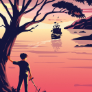 Children's illustrator Harry Milburn, represented by Kids Corner illustration agency