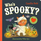 Nila Aye illustration for Who's Spooky? children's board book.