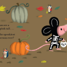 Nila Aye illustration for Who's Spooky? children's board book.