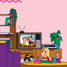 Illustrator Spencer Wilson's illustrations for My Little Golden Book About the 80's