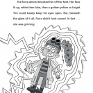 Illustrator Tim Wesson's illustrated book cover for Too Many Tims black and white spreads