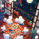 Illustrations by illustrator Tinna Guo, represented by Kids Corner Illustration Agency